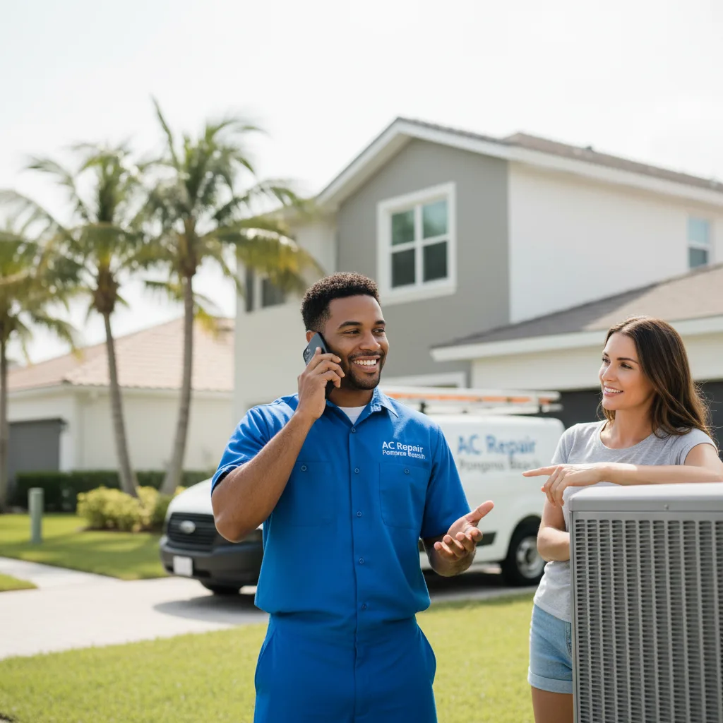 AC Repair Pompano Beach customer support in Lino Lakes